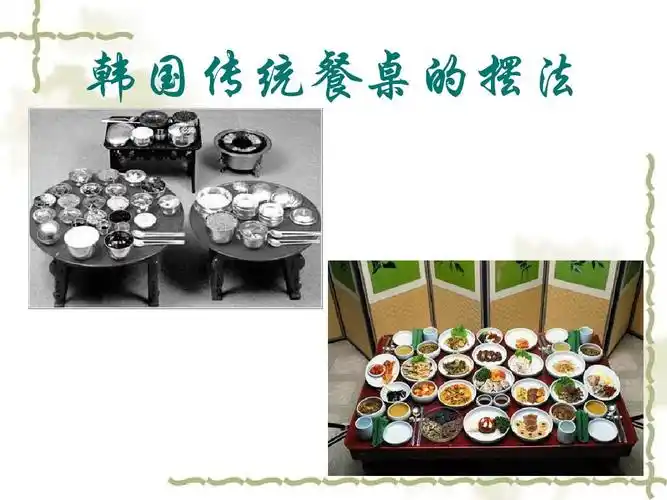 韩国饮食礼仪ppt