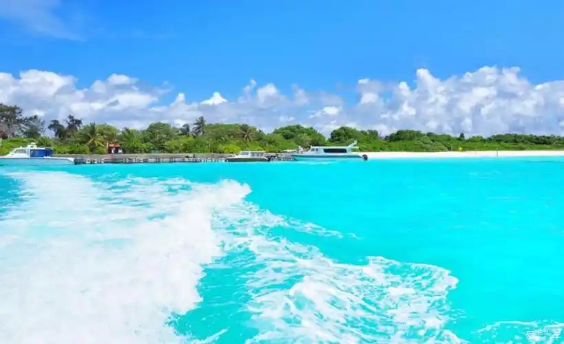 爱情甜蜜小夫妻去马尔代夫寻找哪份美丽的风景