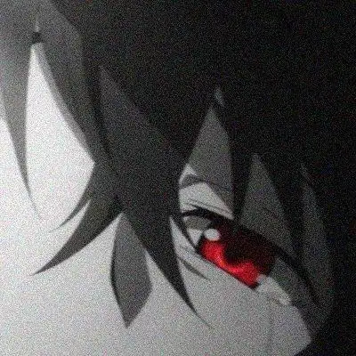 动漫头像男一只眼高清好看的动漫眼睛男图片头像