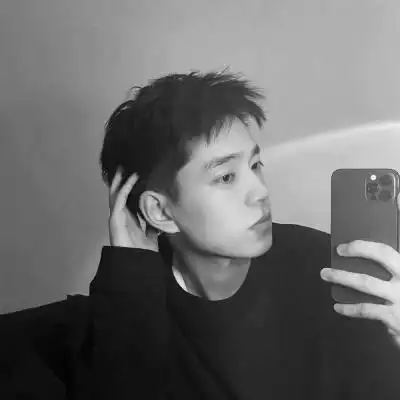 男头黑白真人头像高冷帅气图片_男生头像_头像屋