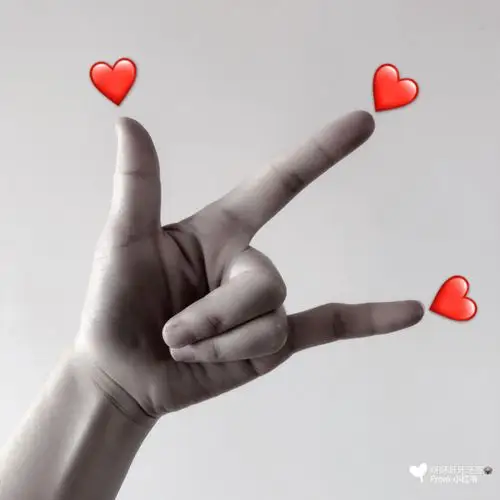 ins表白爱心手势7815满屏都是爱你的形状069069♀15