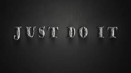 just do it