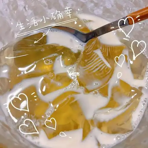 竹蔗海底椰雪梨冻