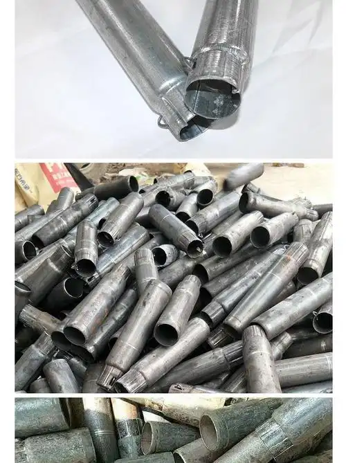 黄冈钢管接头厂家 30cm炮头 定制加工内插型接头 松茂建材