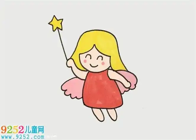 怎么画小天使简单又好看小天使简笔画图片天使儿童画怎么画天使简笔画