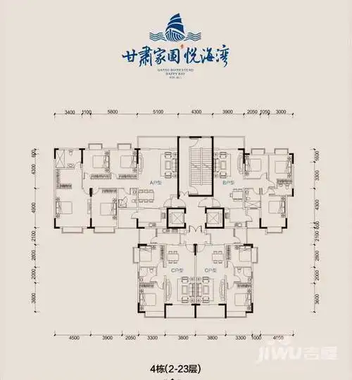 景园·悦海湾三室两厅二卫