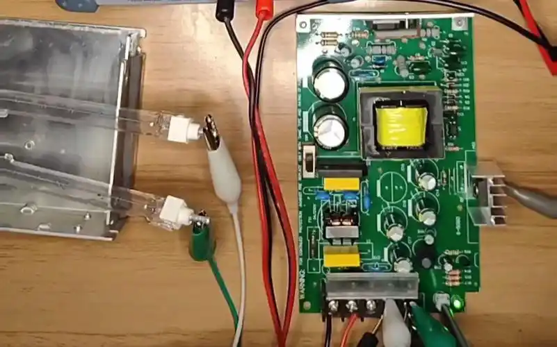 单管自激开关电源拆解维修,以及波形测量