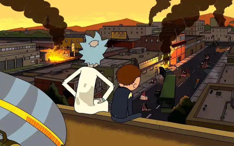 灭霸想要的世界在瑞克和莫蒂中实现末日危机重新定义生活