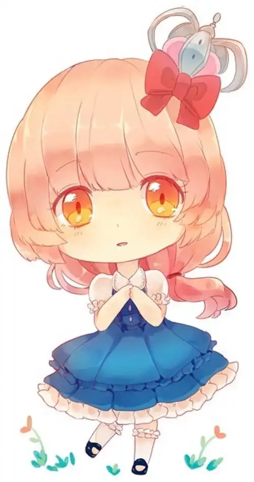 q版人物,美少女,萌萌哒