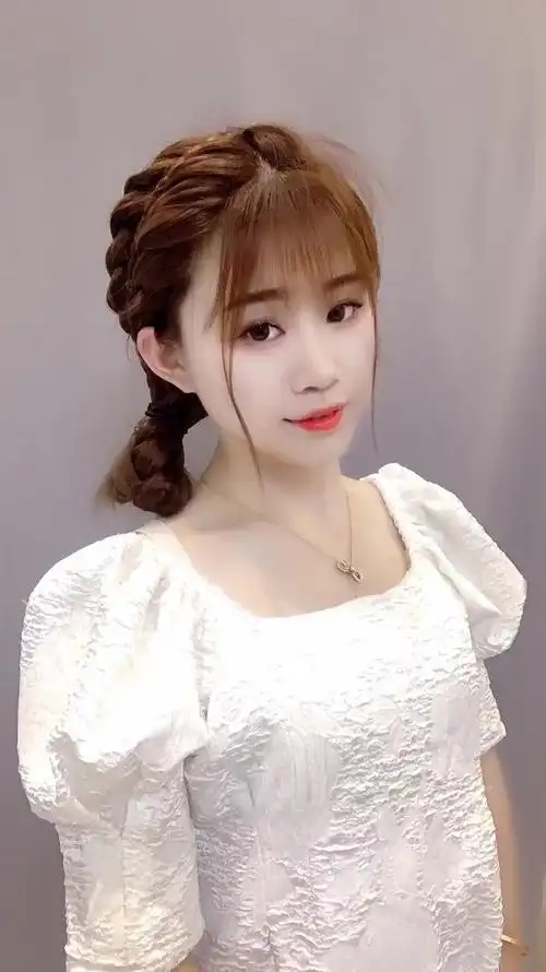 侧编发就是好看编发简单易学