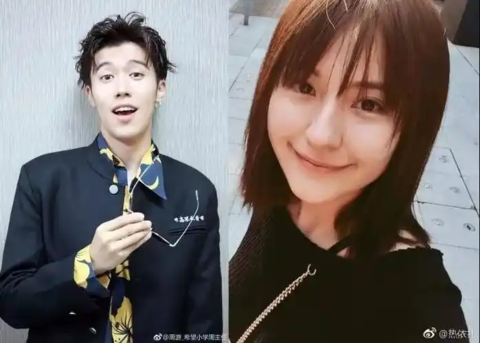 "宁贵人"热依扎周游公开恋情,情侣装超级甜!