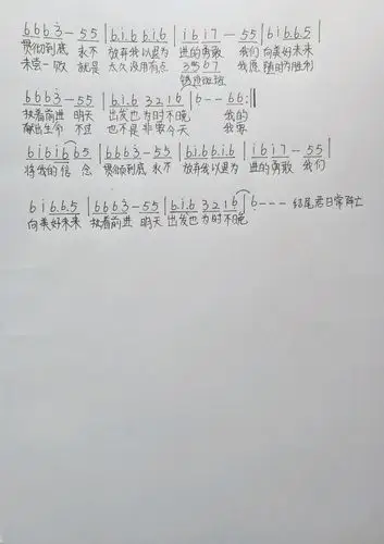 《得过且过的勇者》简谱