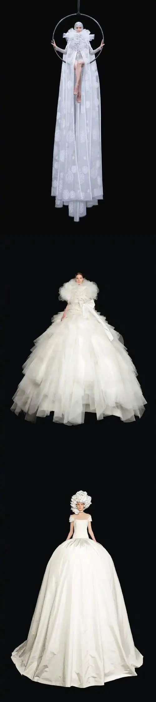 valentino 2020秋冬高定系列 回归纯白!