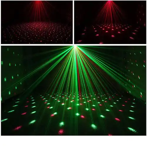 声控ktv闪光专用灯激光舞台跳舞灯彩灯家用镭射蹦迪灯舞厅爆闪灯 插电