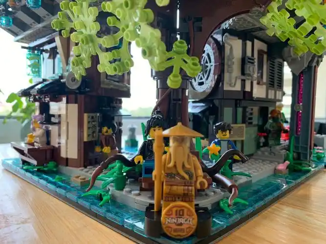 lego乐高忍者城市花园