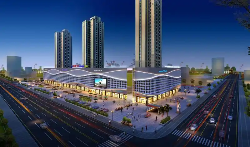 商业空间,商场,卖场,鸟瞰图