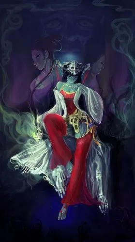 白骨精|插画|创作习作|只有腿的橙几 - 原创作品 - 站酷 (zcool)