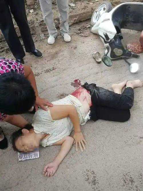 永清女子被撞扩散急寻目击证人