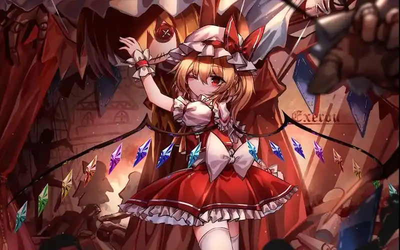 【绘画过程】芙兰朵露《人偶狂奏曲》