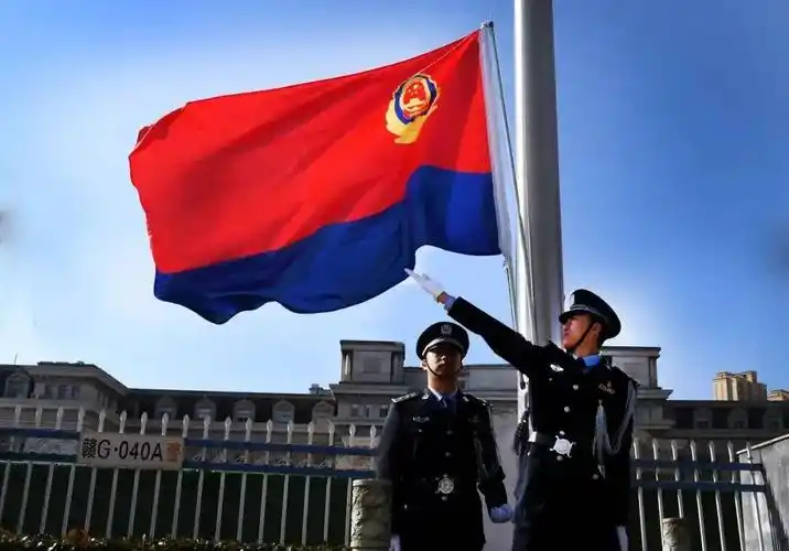 警旗尺寸中国人民警察警旗标准尺寸和材质详细介绍