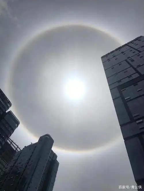 多地出现罕见日晕奇观,你拍到了吗?原来都跟这个有关