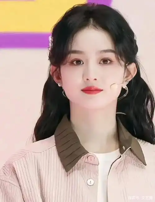 赵丽颖央视直播生图曝光,五官端正笑容甜美,网友却评价撞脸周也