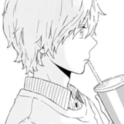 动漫 二次元 黑白 男生头像