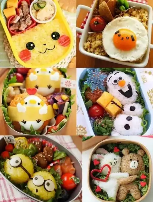 复工后晒盒饭大赛##便当##日式可爱便当