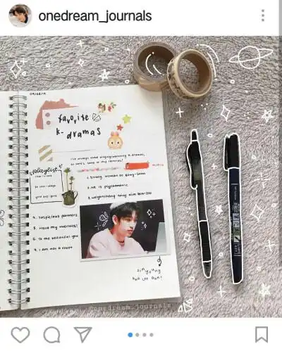 idol爱豆手帐排版