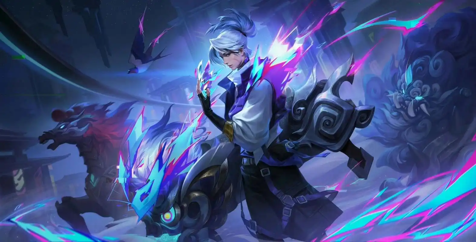 王者荣耀|刘备关羽张飞 高清无水印海报 刘备海报帅麻了