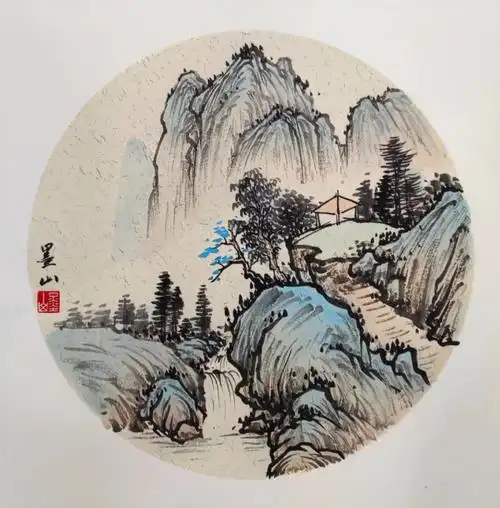 国画  #写意国画  #山水画  #国画教程  #画画  #传统文化  #小品