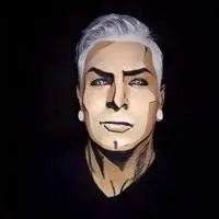 理发店 画发廊复古挂画潮流男士头像发型造型相框有框画动漫美发师