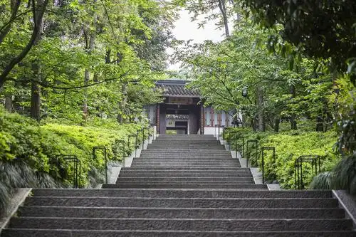 杭州万松书院梁祝同窗三载读书的地方新一代西湖十景之一