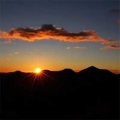 超级有意境的夕阳余晖图片头像 2022静谧优美的山水超高清风景头_风景