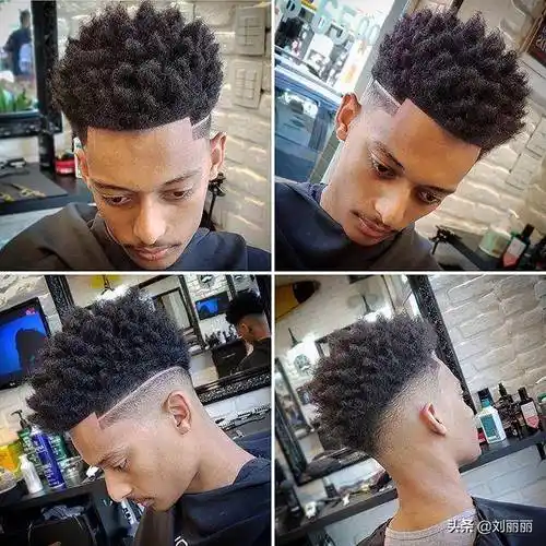 今秋流行"黑人烫",帅不帅自己看,喜欢就试试