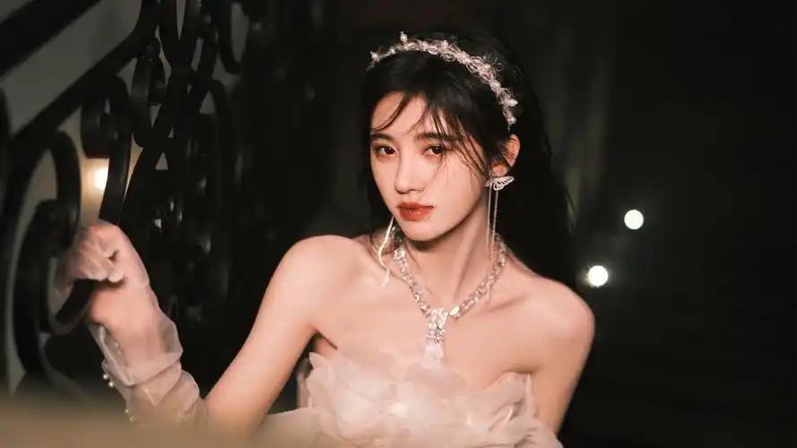 鞠婧祎礼服婚纱壁纸