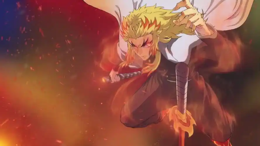 鬼灭之刃-炎柱·炼狱杏寿郎 自制 动态壁纸