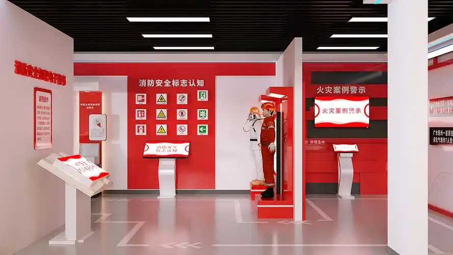 消防科普教育新媒体展厅