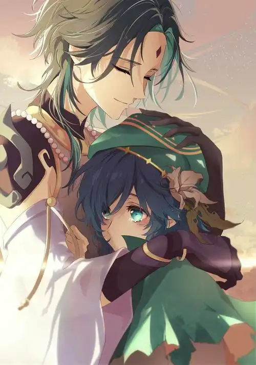 无题原神魈温迪