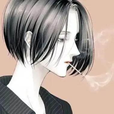 女头 抽烟动漫抽烟动漫图片女生头像女生头像卡通抽烟头像图片丨超酷