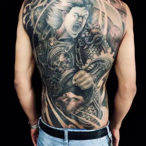 杀神白起去年就开始做的图做着_纹身吧社区 - 纹身大咖