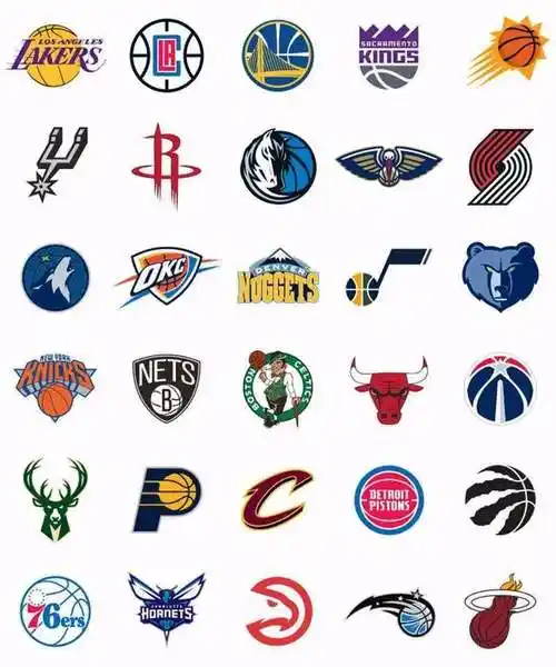 nba30支球队的logo @nba