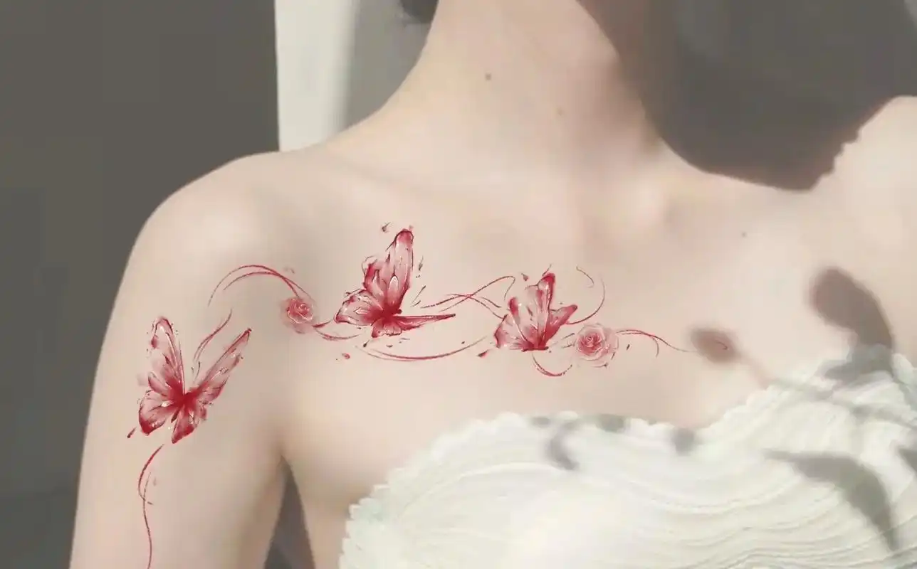 纹身#纹身 #女生纹身 #适合女生的纹身图案推荐 #小清新纹 - 抖音