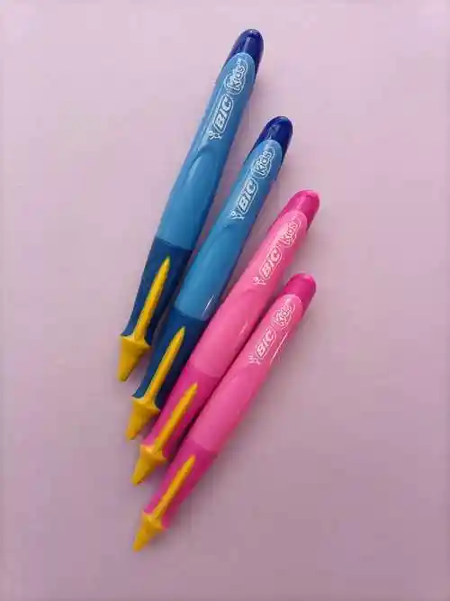 铅笔法国比克bic儿童矫正握姿自动粗款13mm文化创意文具