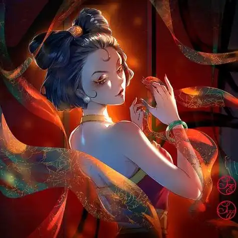 妲己古风漫画头像 漫画头像图片大全 -【爱个性】