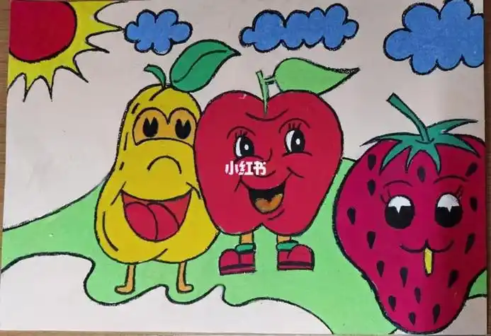 水果画作品 水果画作品图片简单