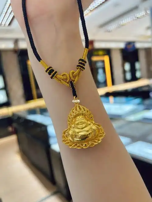 老凤祥足金佛挂坠