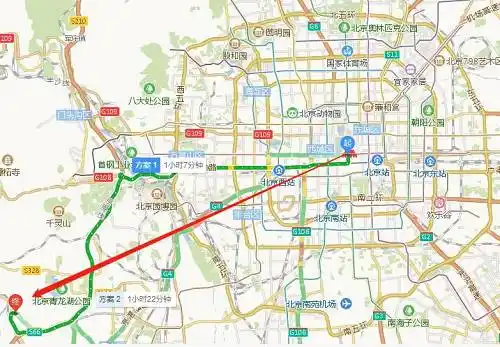 有t2有轨电车,线路主线起于佃起村东部,经长青路,终点至青龙湖公园