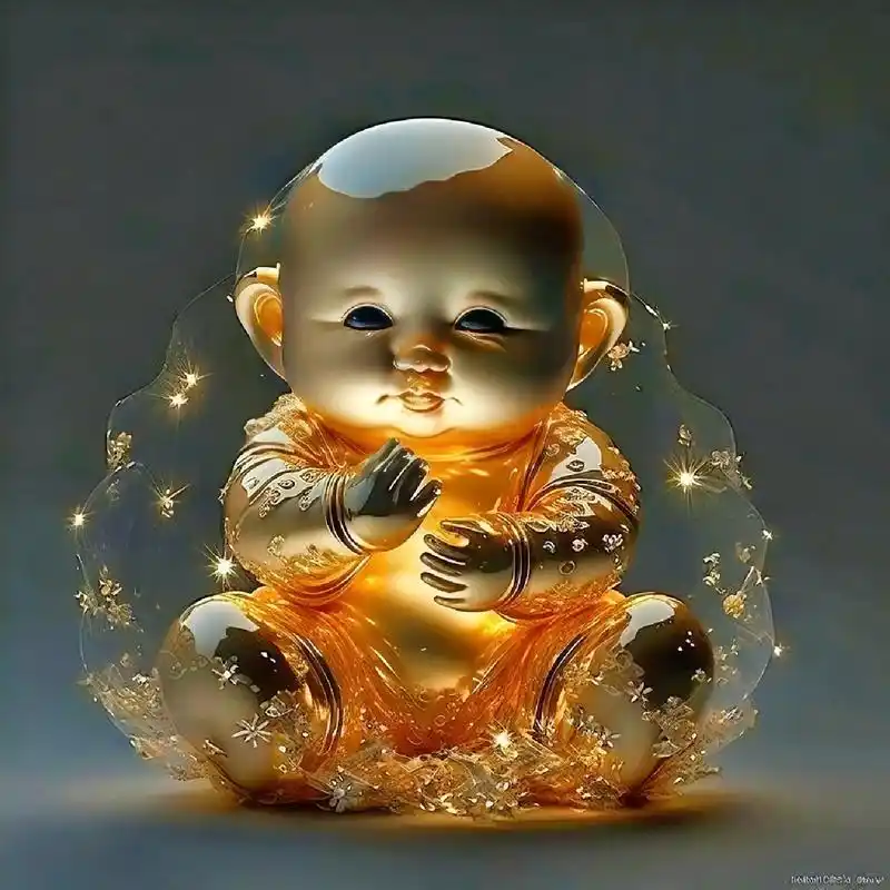 可爱的小佛 【祈福】见佛好运,保佑平安顺遂,逢凶化吉,遇难成祥,诸事