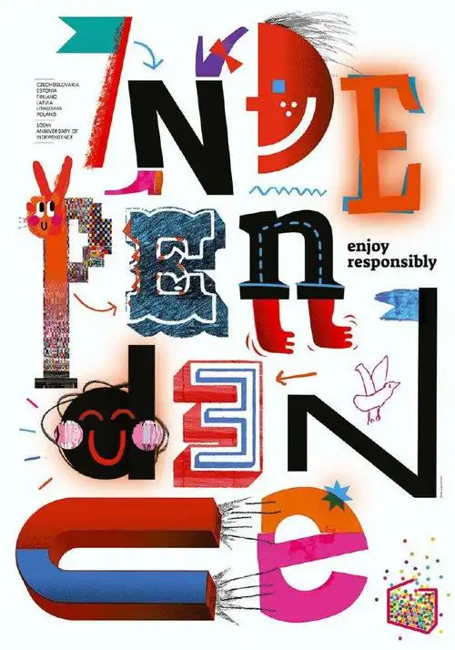 字体为创意的海报设计欣赏!| 波兰设计师 nikodem pr01gowski